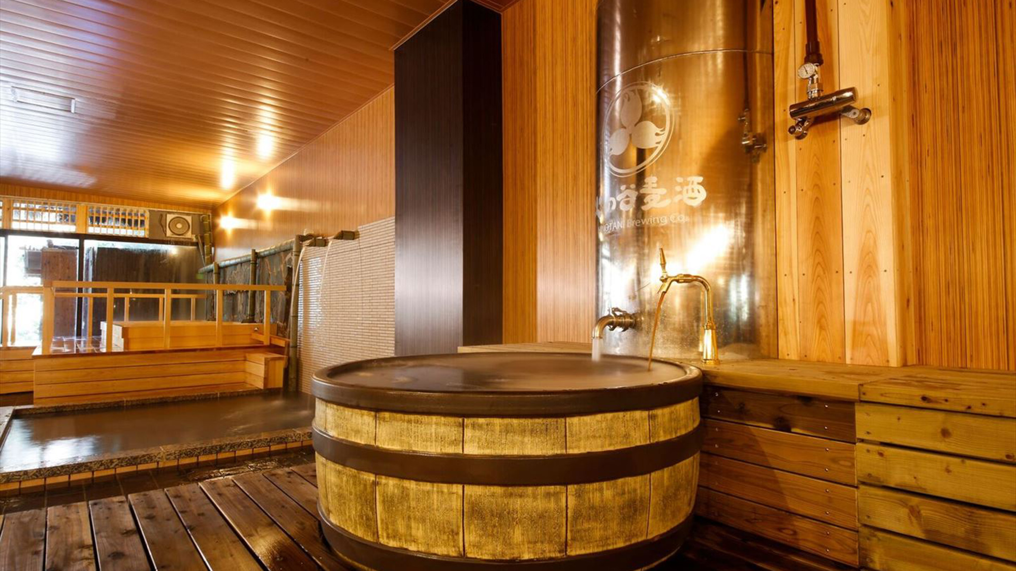 【大浴場｜ビール風呂】