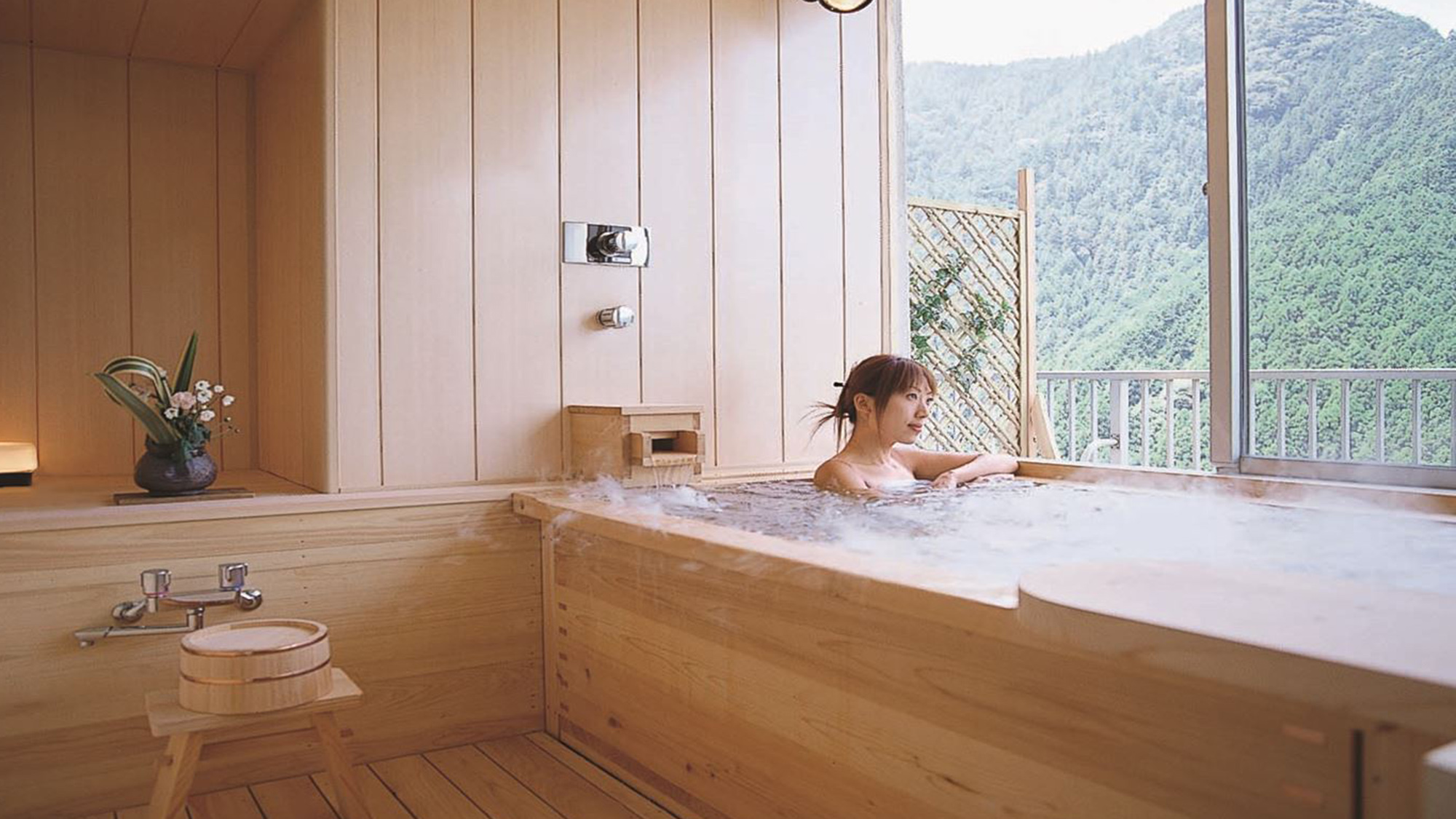 展望風呂付和室｜43平米【ReFa導入】