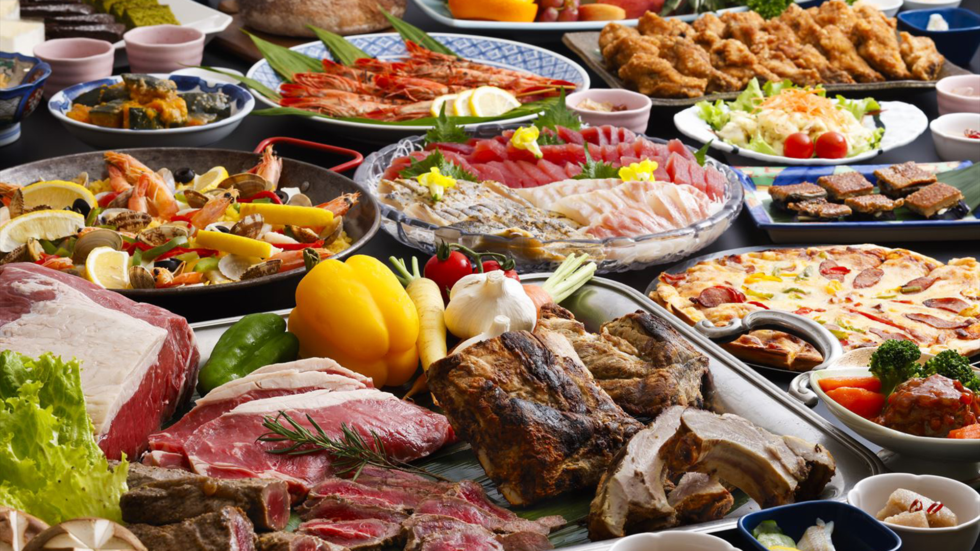 【心躍るディナーバイキング】