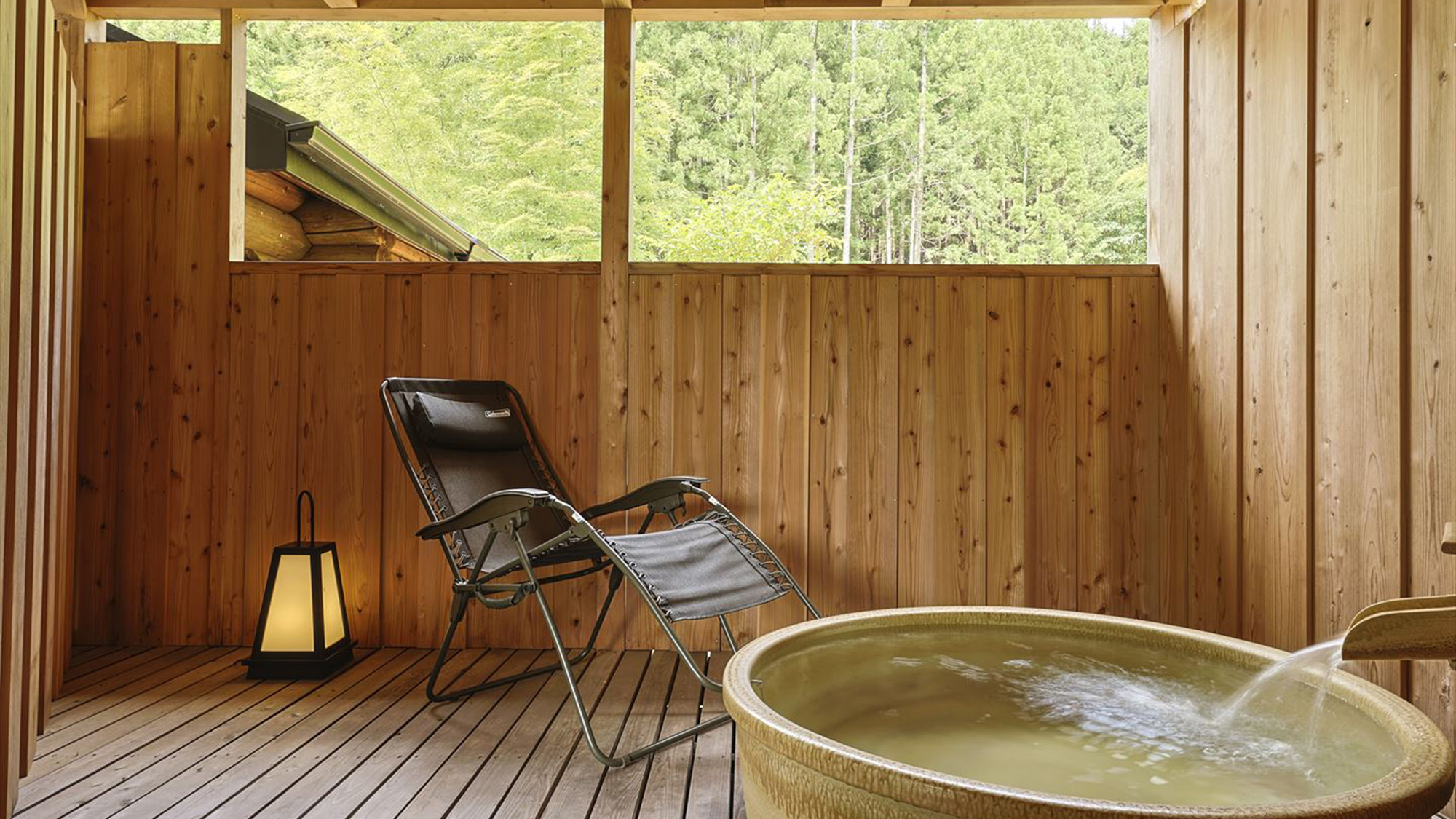 【サウナ付】コテージ｜2R・半露天風呂