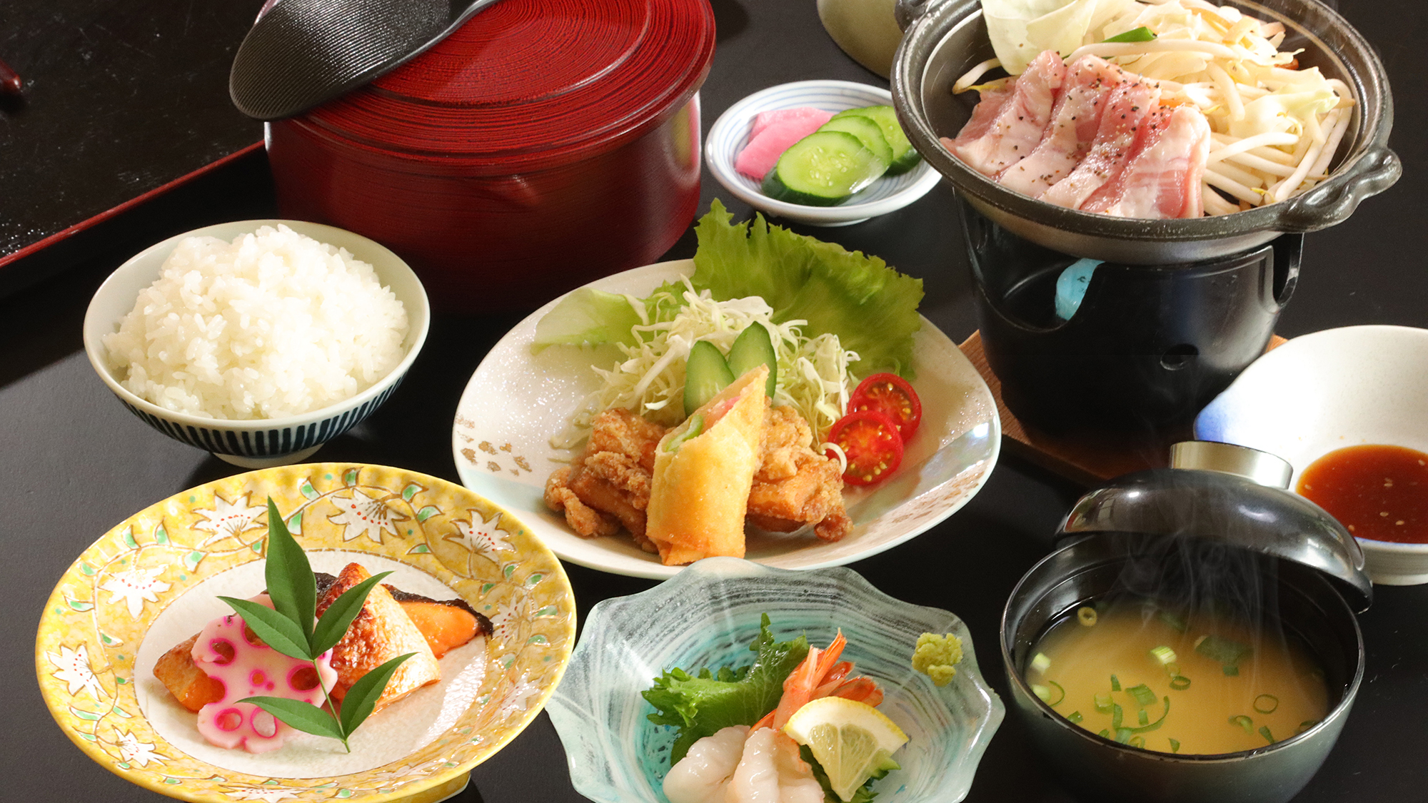 【食事】夕食　ビジネスプラン  の一例