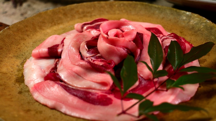 【特典付き】Anniversaryプラン★心温まる思い出を大切な人と共に…　≪ぼたん鍋≫2食付　