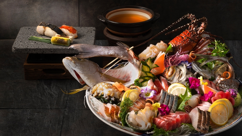 【さき楽60】源泉力をめぐる全14種の湯旅と、南伊豆の生簀料理を愉しむ一夜【1泊2食】