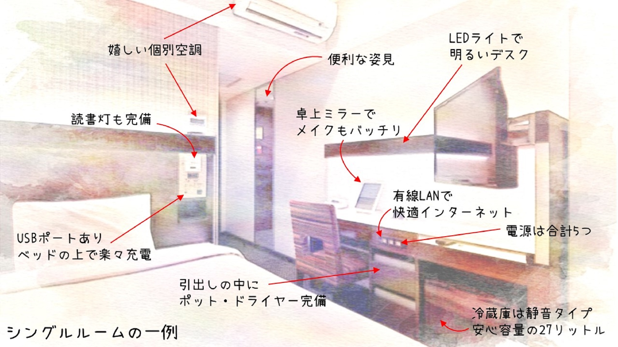 客室内説明画像_SGL