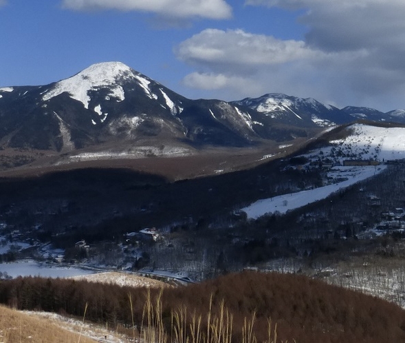 晴天率の高い車山高原特有の青空！天気はもとより快晴！