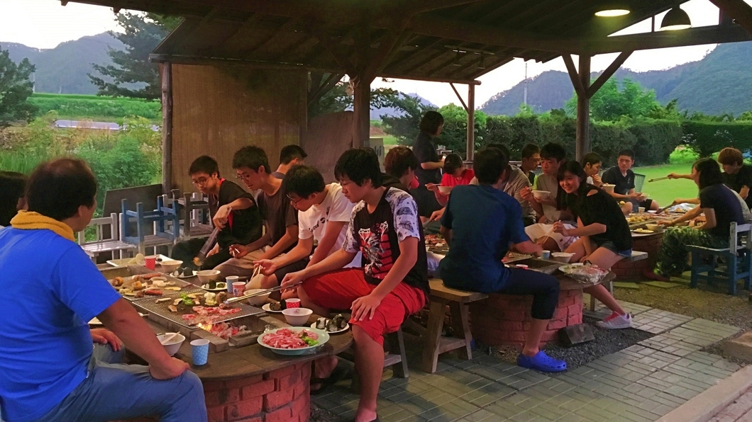 【BBQ】敷地内でできます！90分飲み放題付き◆食材・道具一切不要！1泊2食