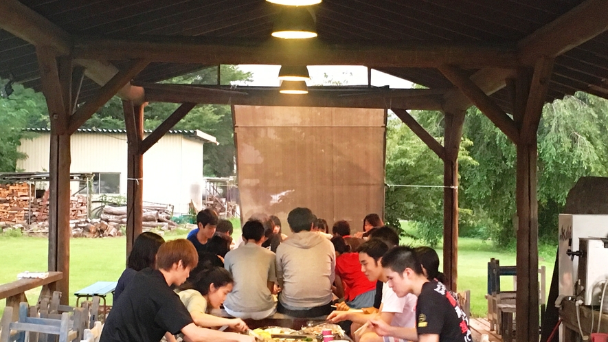 ◆【施設】BBQ風景