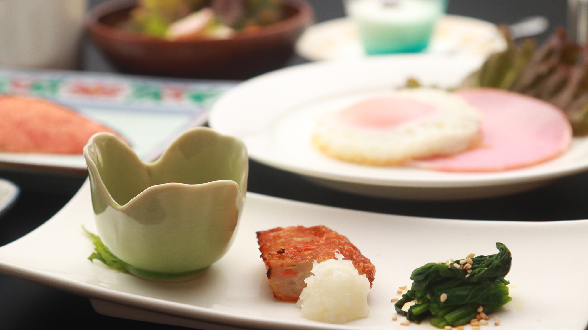 【料理】 朝食　基本コース　一例 