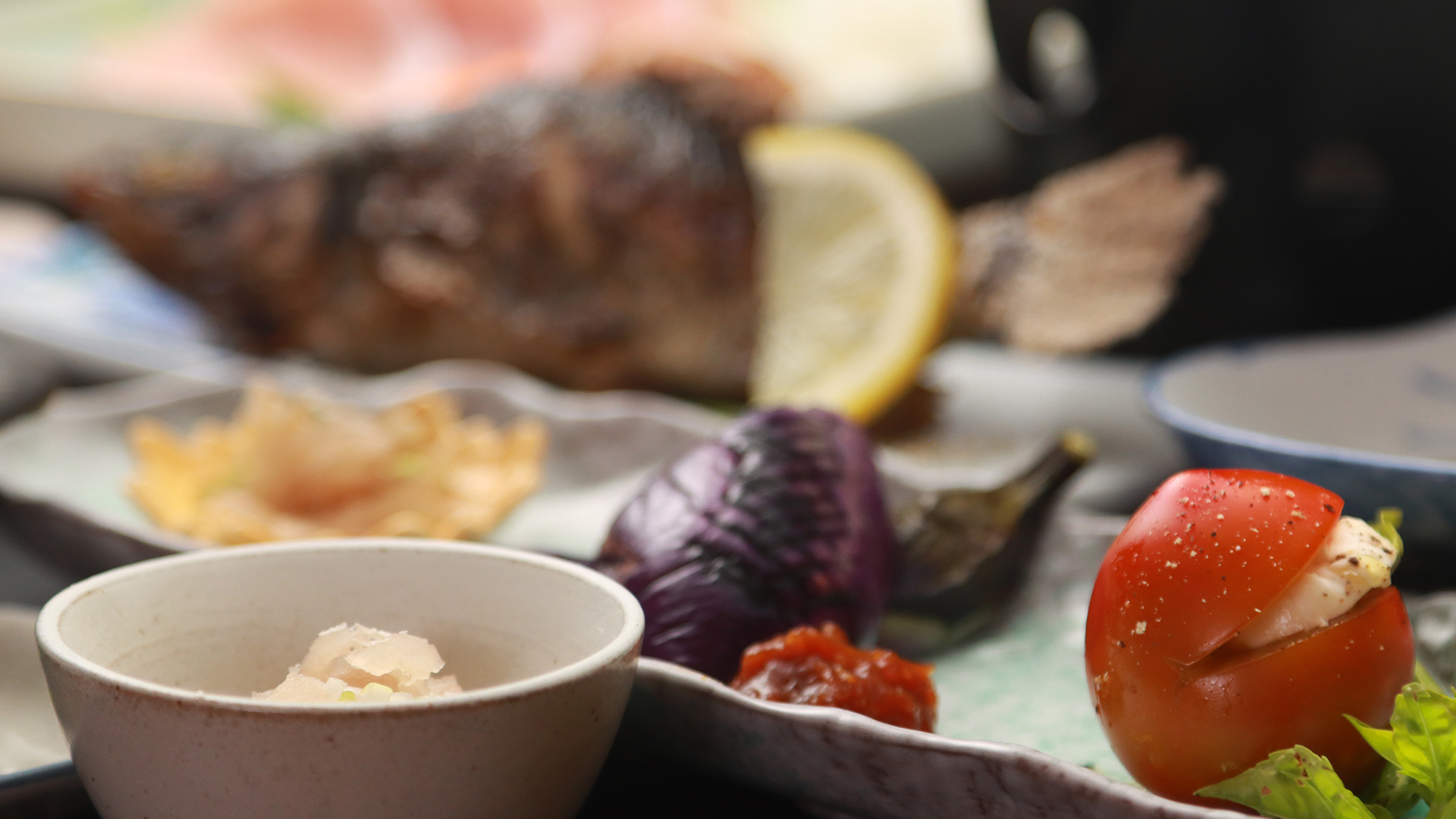 【料理】 夕食　基本コース　秋冬　一例