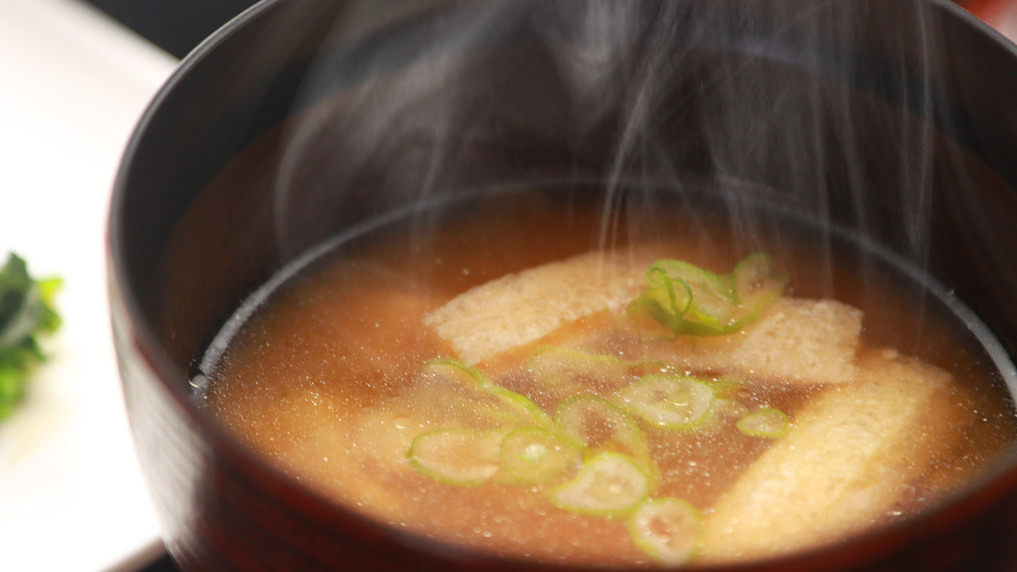 【料理】 自家製米味噌のお味噌汁