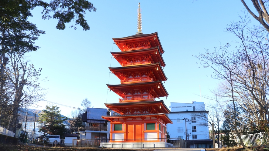 光泉寺の五重塔