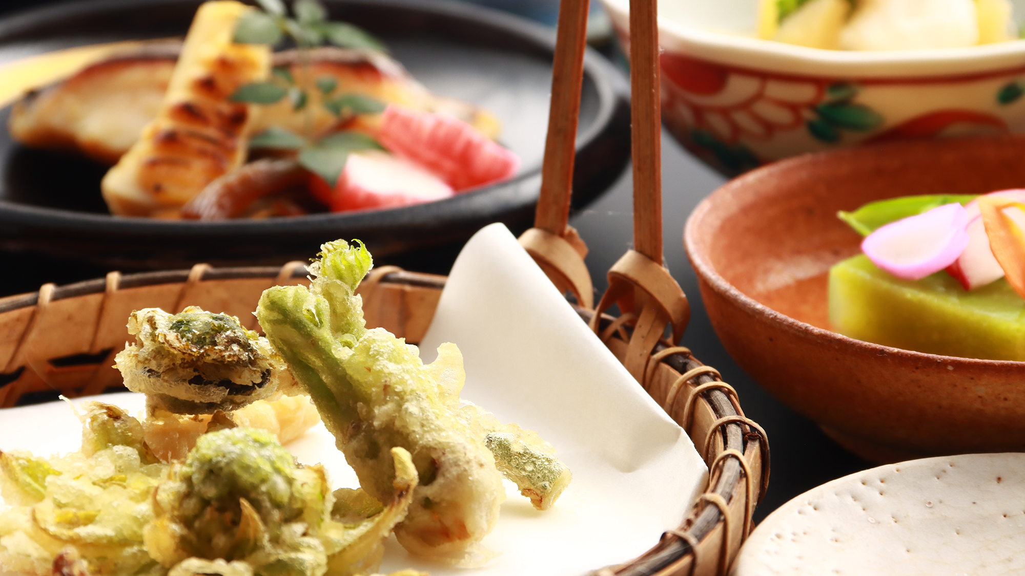■【料理】 春会席 