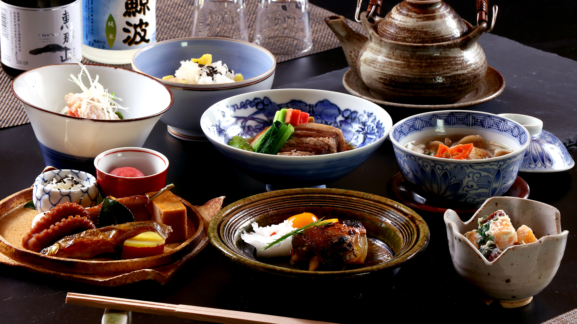 ■【料理】 秋会席  秋の彩り豊かな料理で、心温まるひとときを
