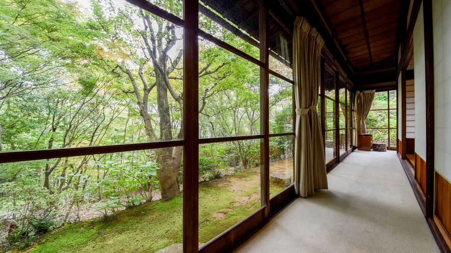 *【部屋一例・雲居の間】お部屋から自然を感じることができます。