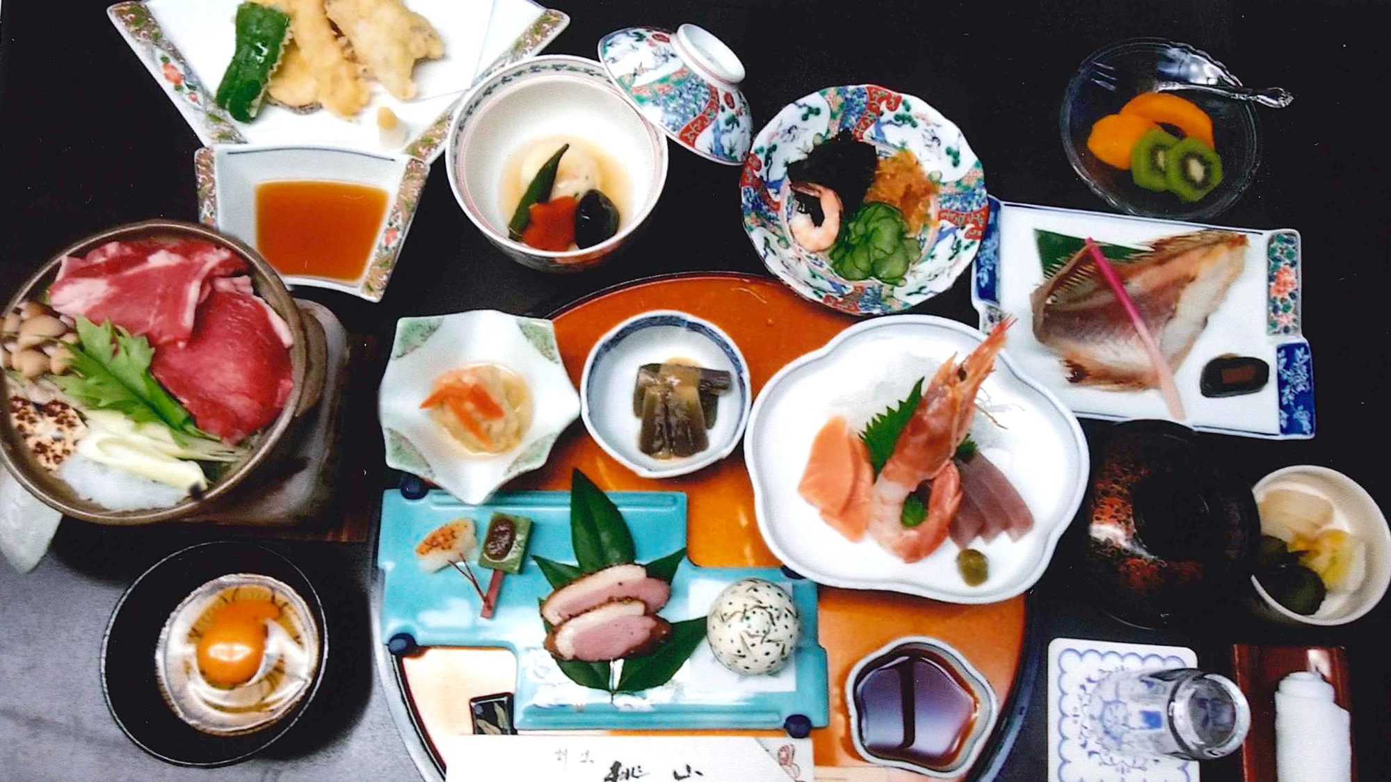 *【別注：ご夕食一例】別途ご料金でお食事内容の追加・変更も承っております。事前にご相談ください。