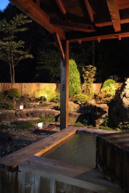 Private open-air bath