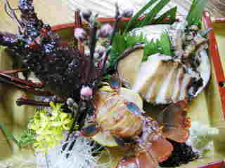 別注・伊勢海老・アワビ