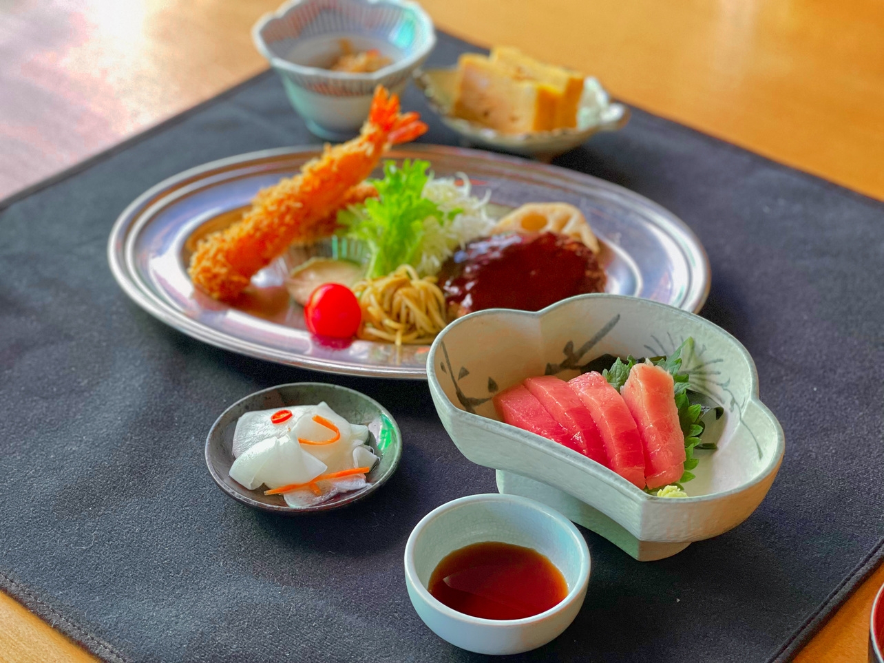 【2食付】ボリューム満点おふくろの味！日替わり定食プラン！東北移動拠点に◎軽米ICより車で約1分