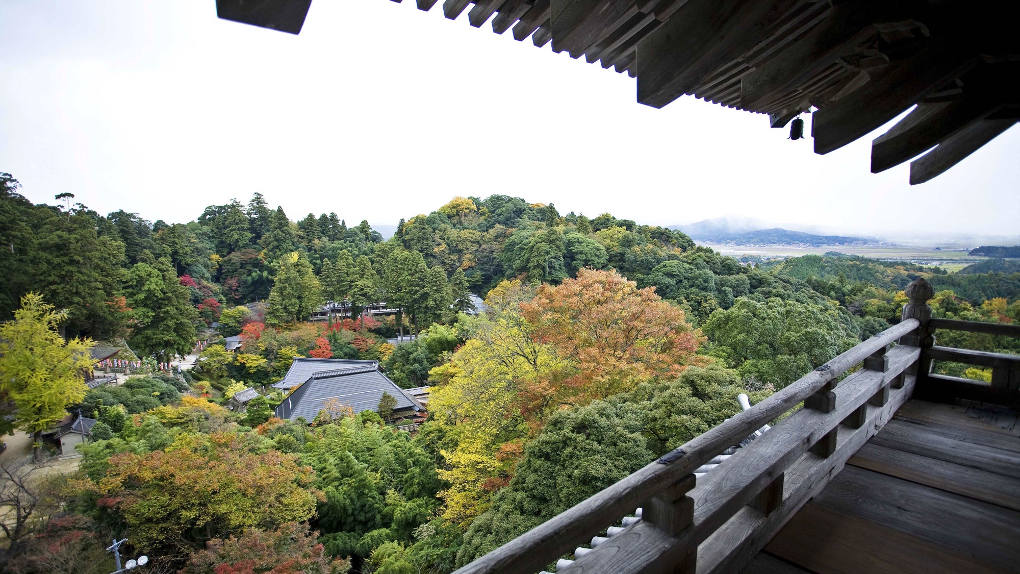 *【清水寺】三重塔からの眺め。清水寺三重塔の上からの景色。土曜日・祝日は入場できます。