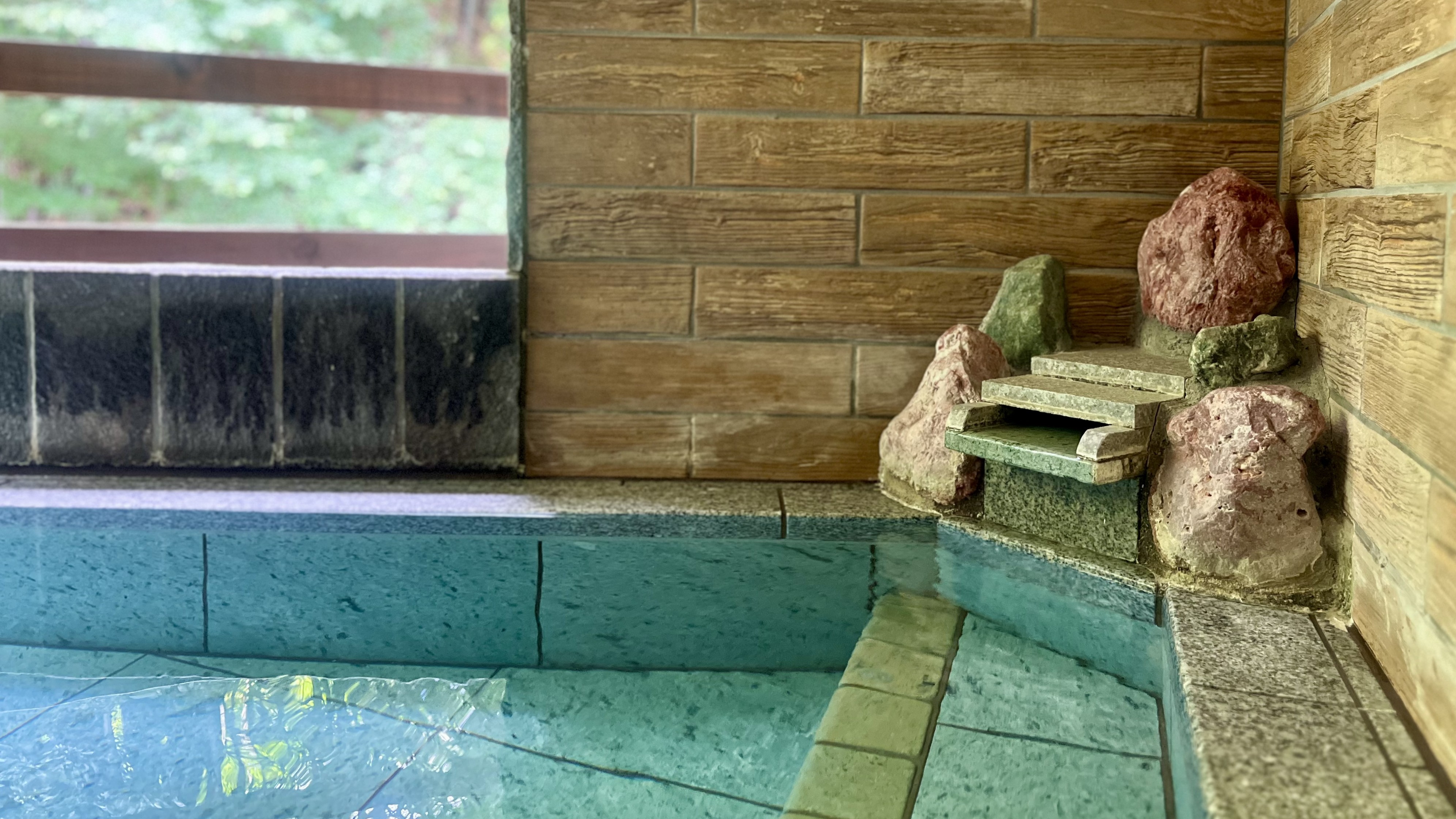 □温泉　男湯（露天）