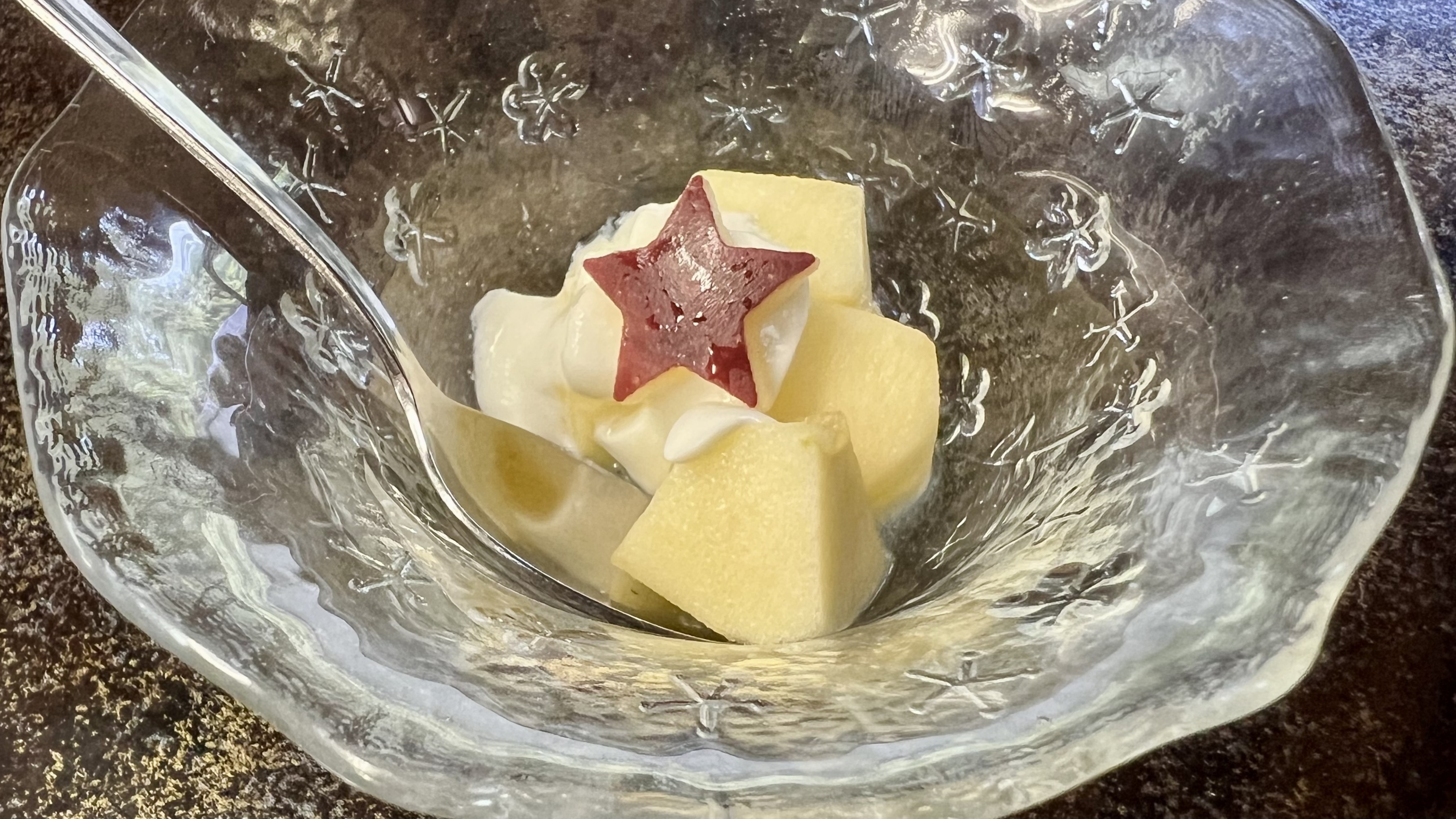 □朝食　デザート一例（※仕入れや季節によってメニューが変動します）