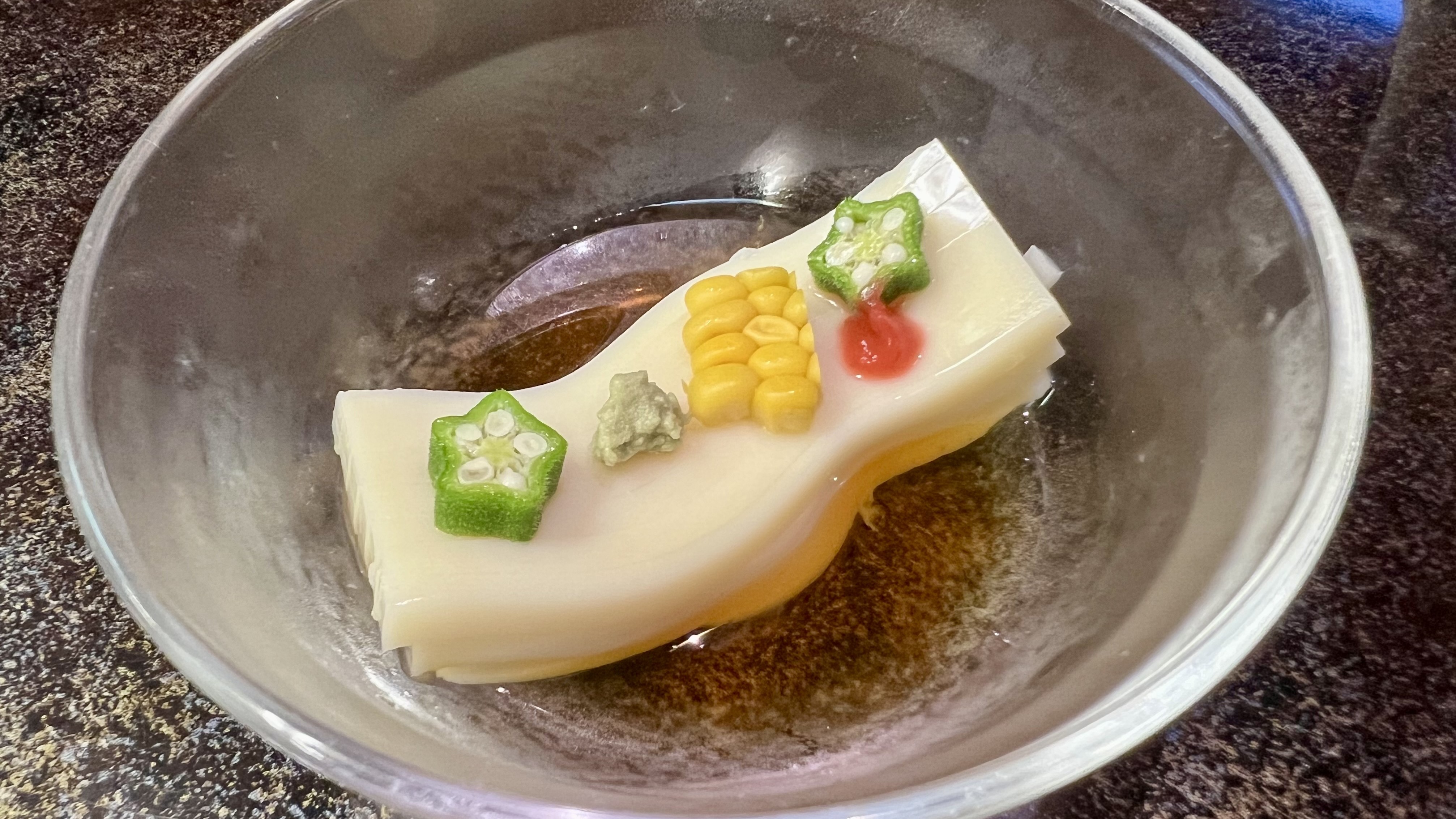 □夕食　先付一例（※仕入れや季節によってメニューが変動します）