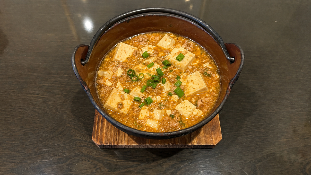 【朝食・和食】麻婆豆腐