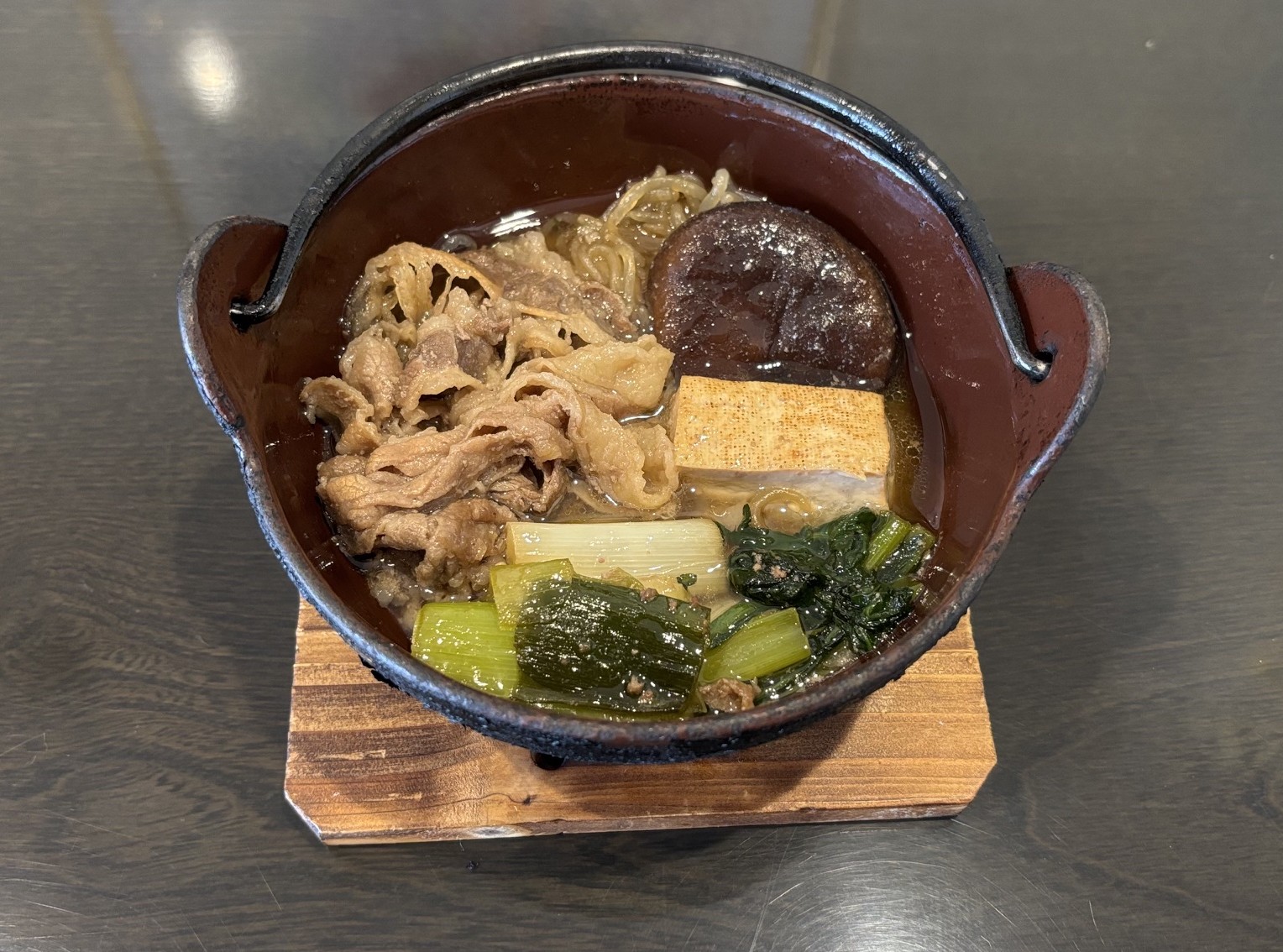 【朝食・和食】すき焼き
