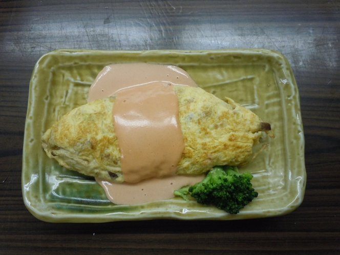 【朝食】日替わりメニュー和食・オムレツ