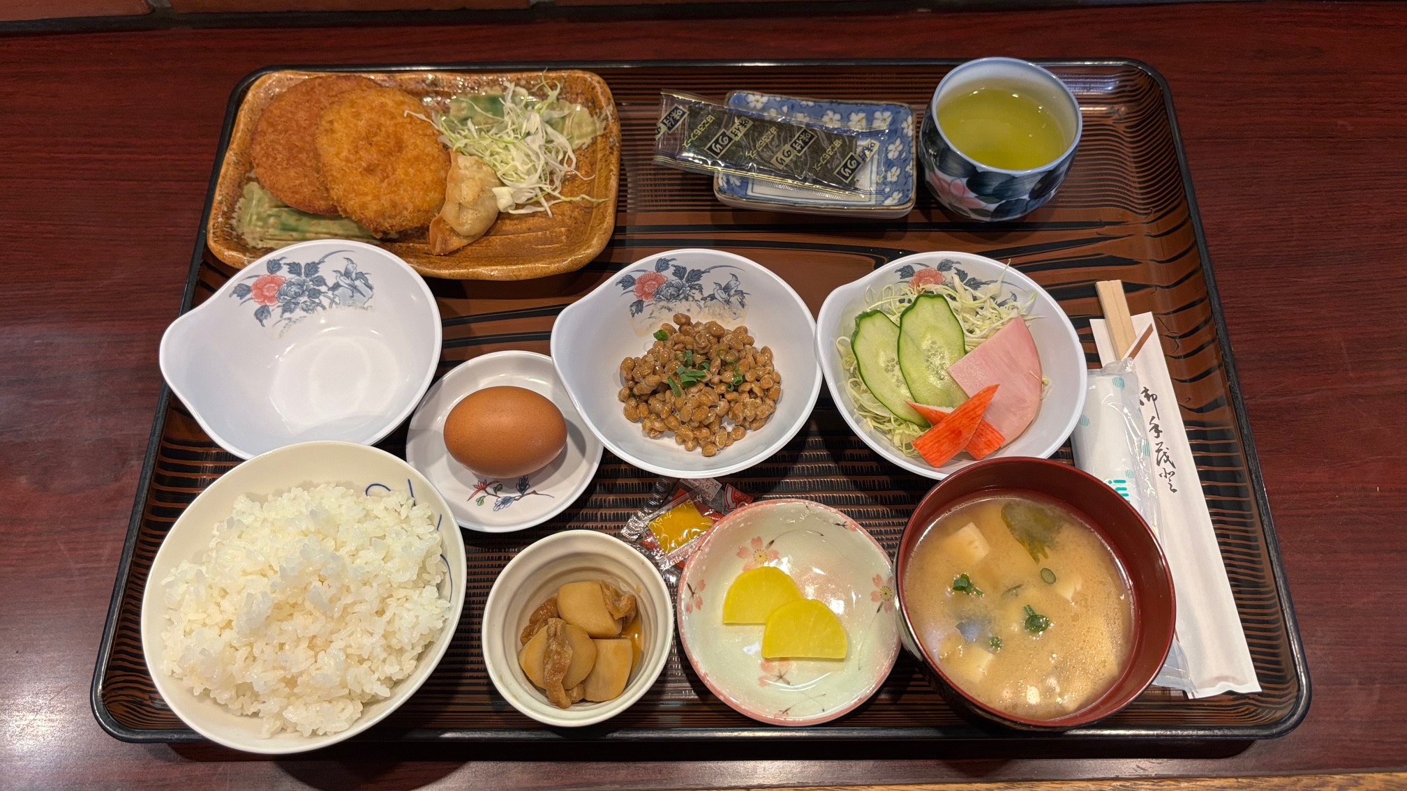 【朝食・和食】ミックスフライ