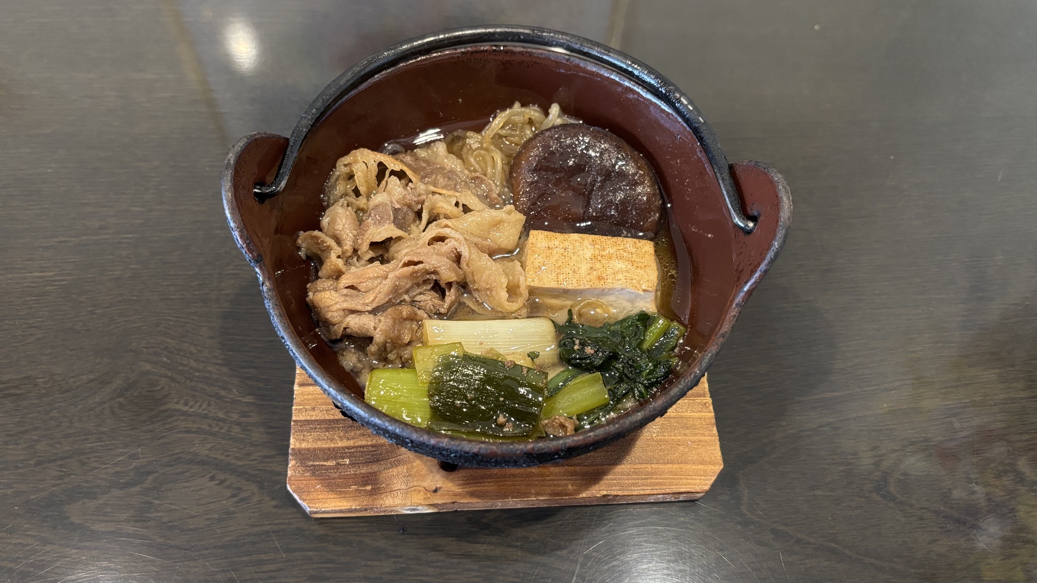 【朝食・和食】すき焼き
