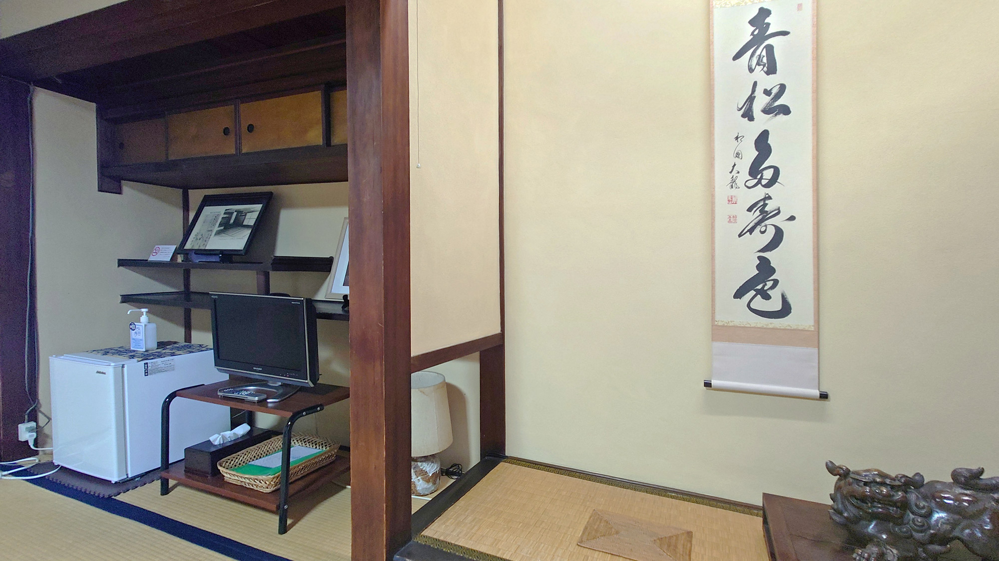 【乃木大将の間（14畳禁煙2階鍵付）】床の間
