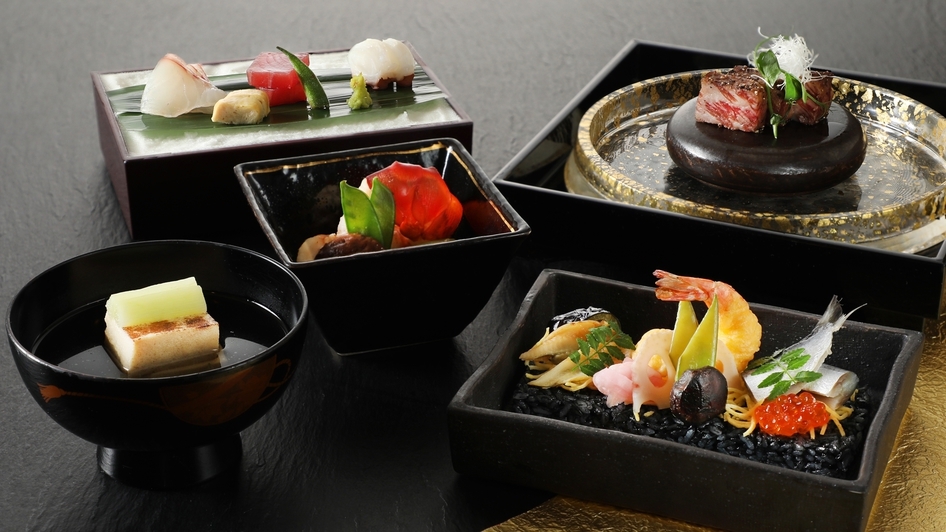 【7月・8月】期間限定復刻メニュー！！　岡山城会席＆朝食ブッフェ（2食付）