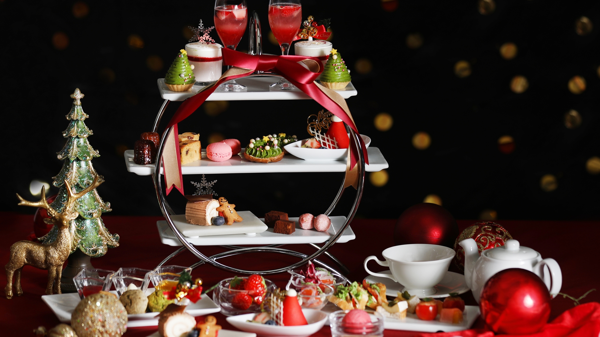 12/1(月)～12/25(木)クリスマスアフタヌーンティー