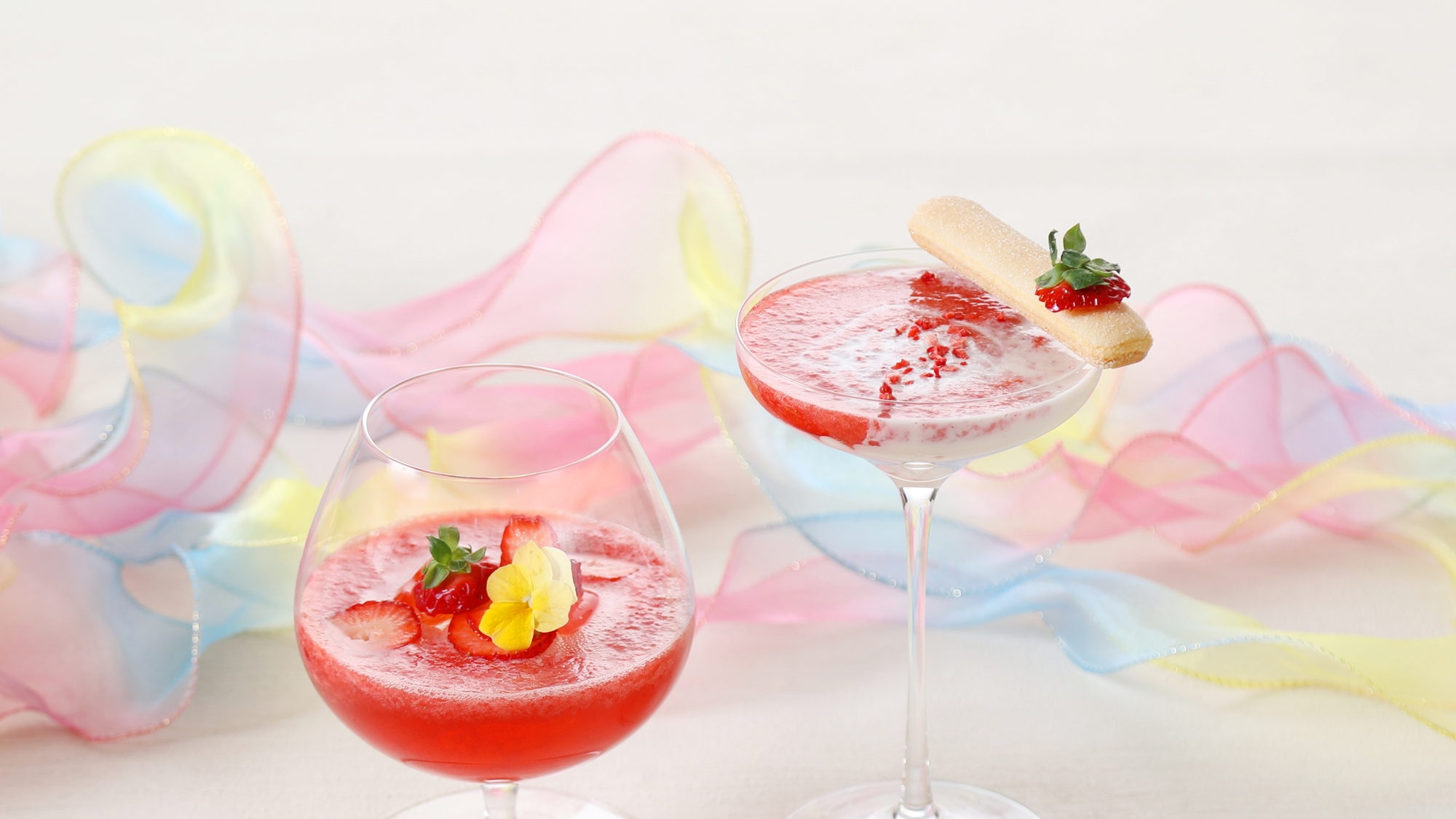 3/1(日)～4/30(木)　フレッシュフルーツフェアカクテル