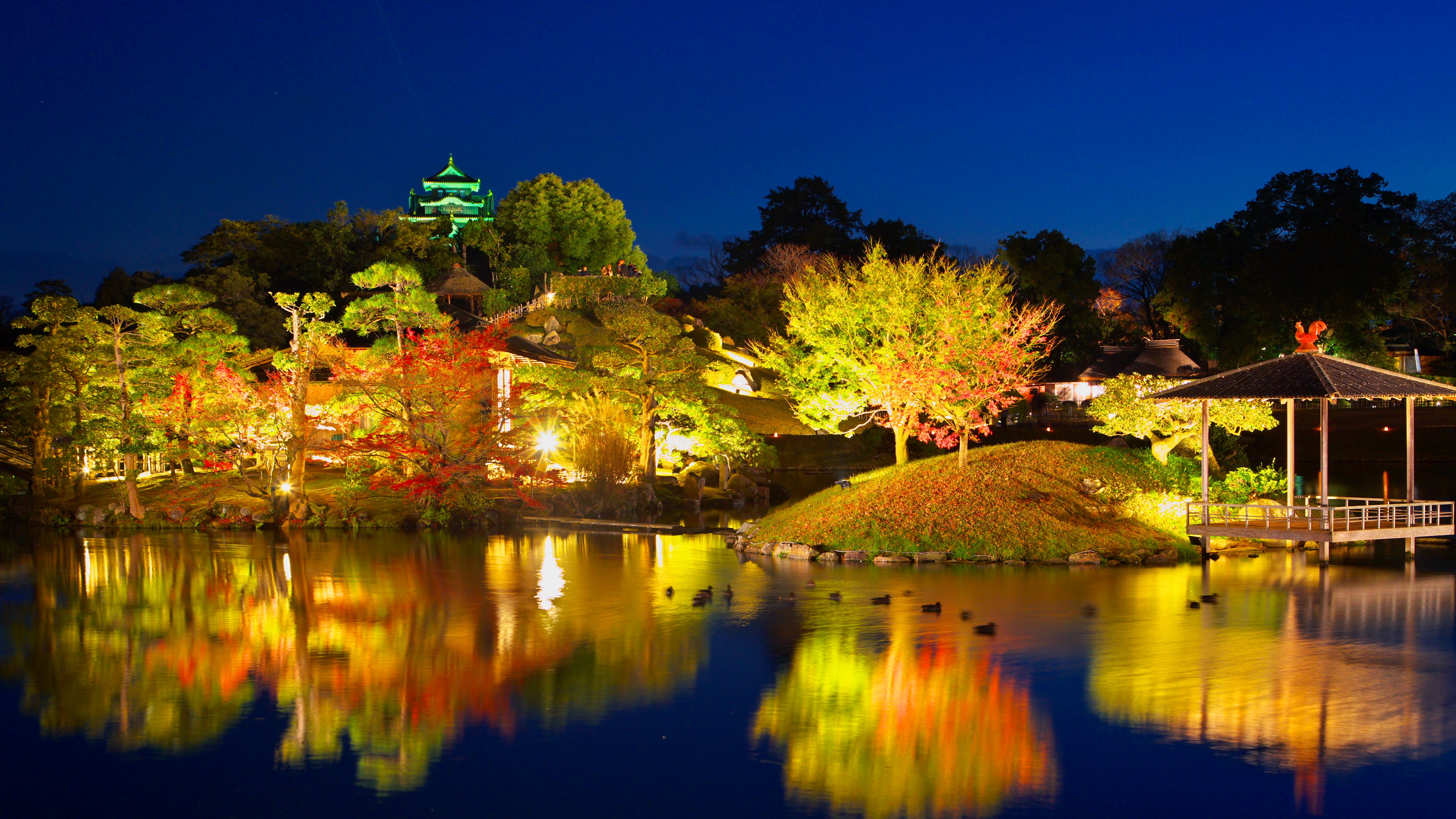 岡山後楽園　秋