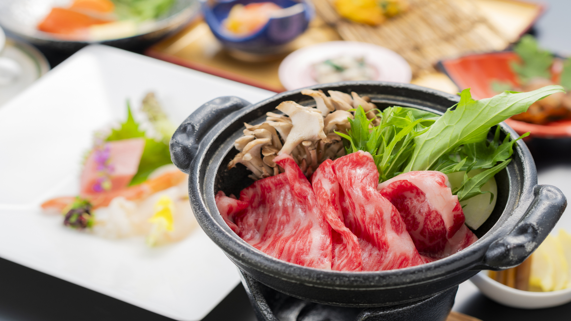 冬の待ち月会席（一例）