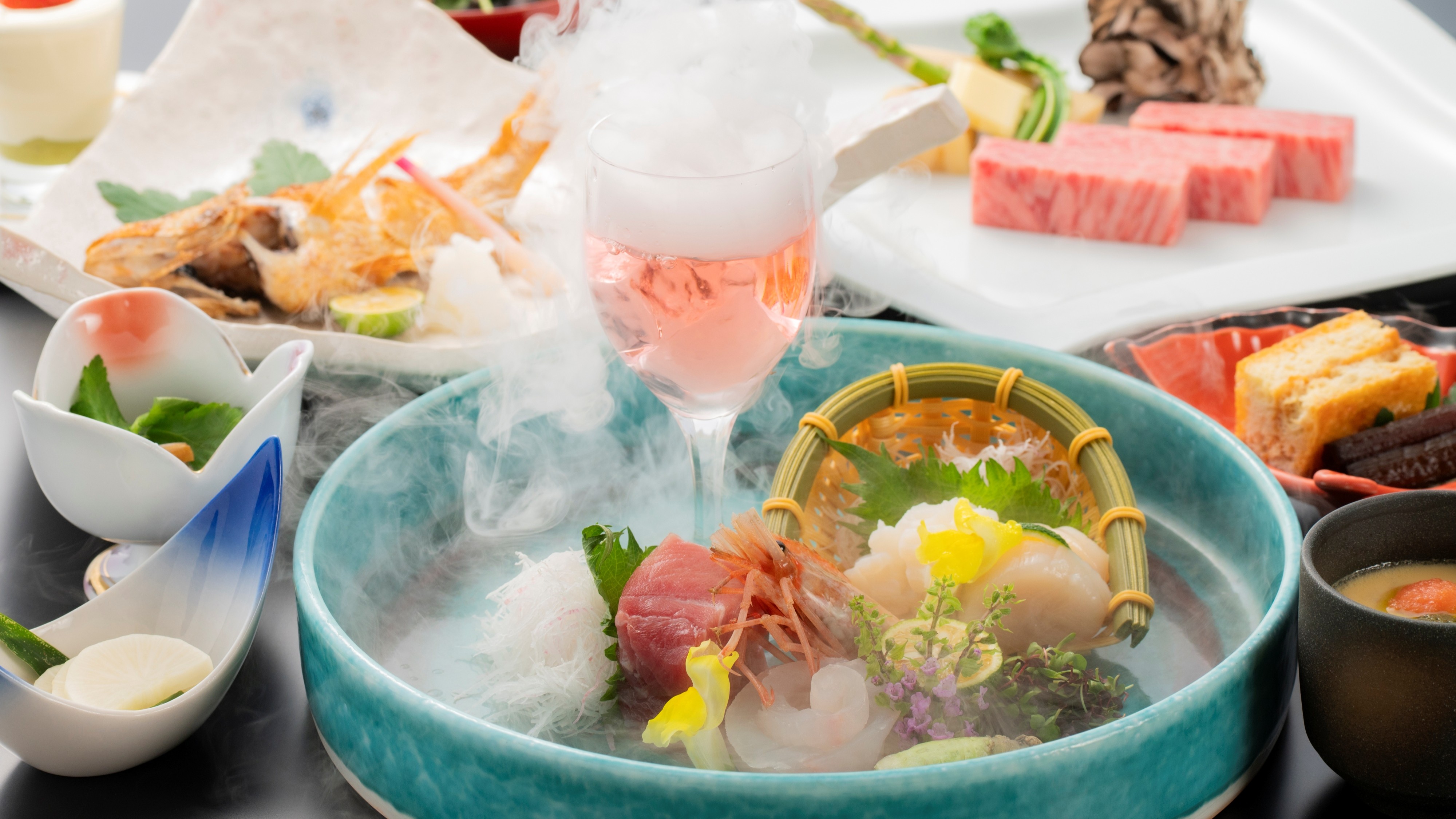 新潟ばかうまい！春の特選料理(一例)