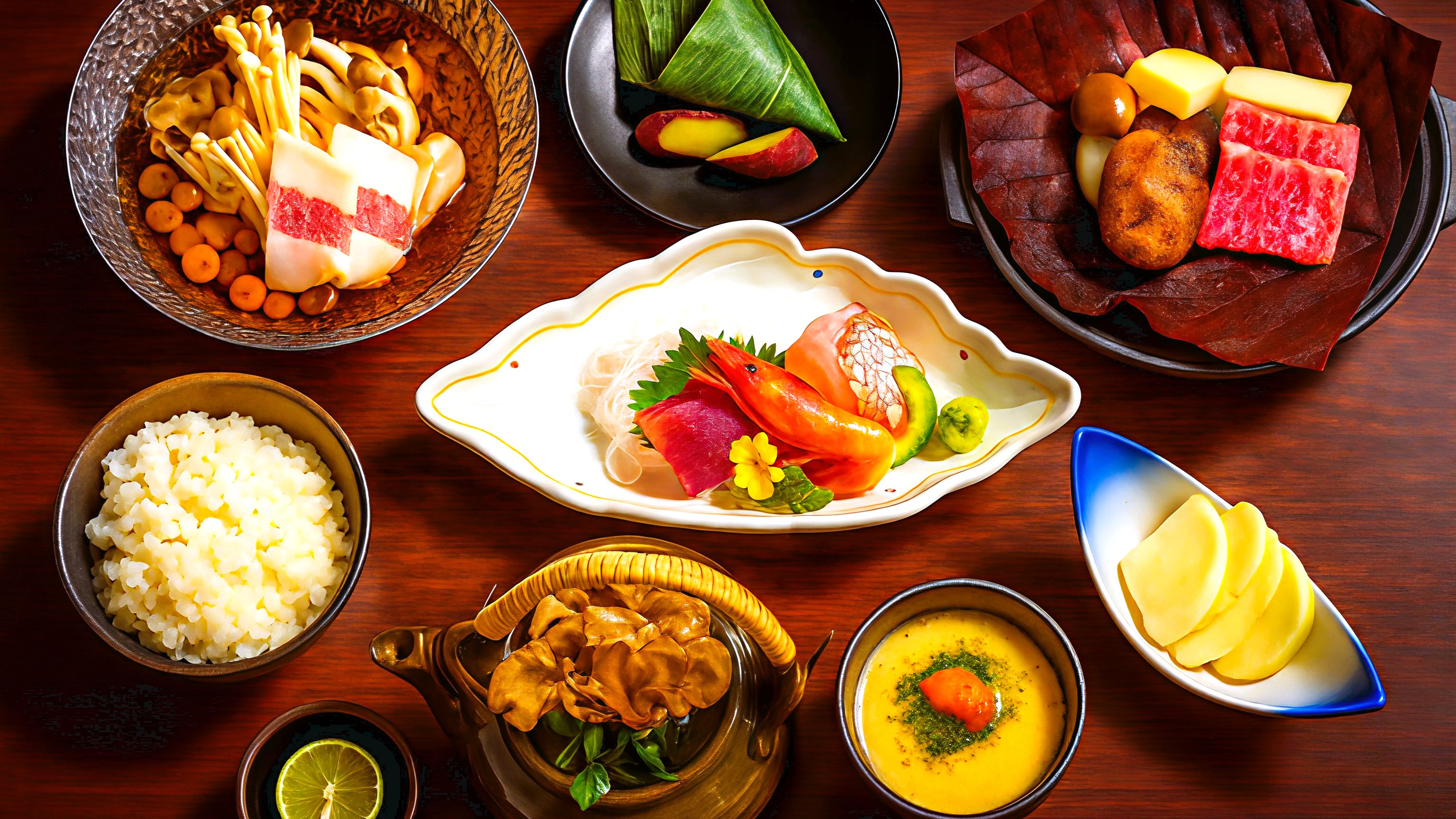 【ライトプラン】ボリューム少なめの少量美味な会席料理