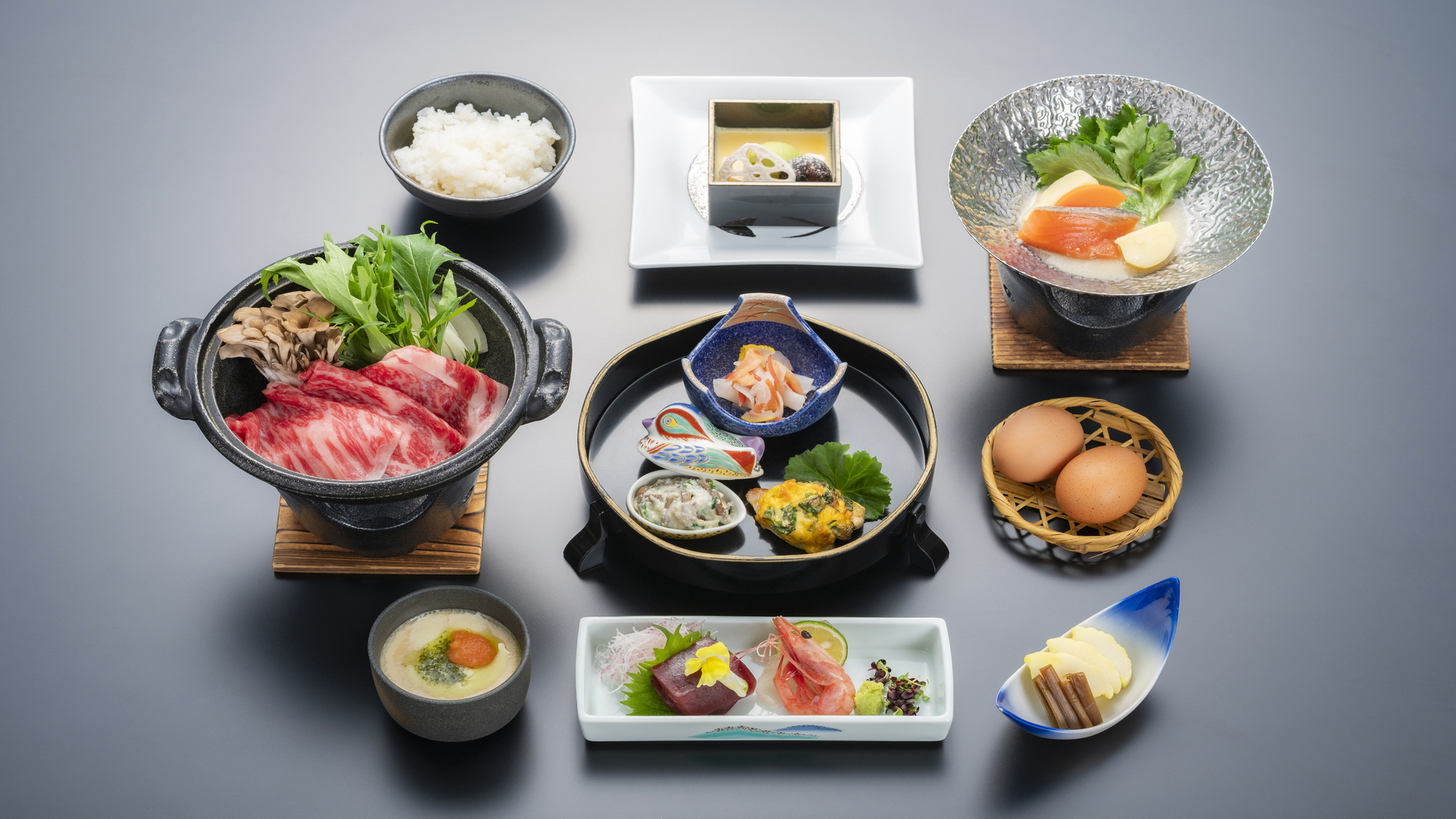 冬の花会席（一例）