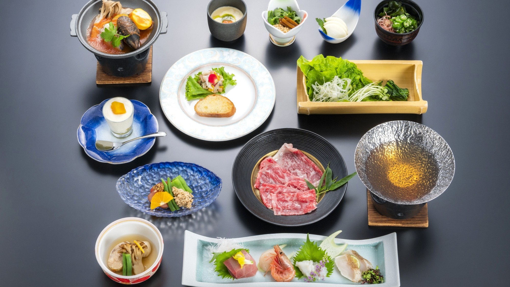 2025年_夏の待ち月膳(一例)