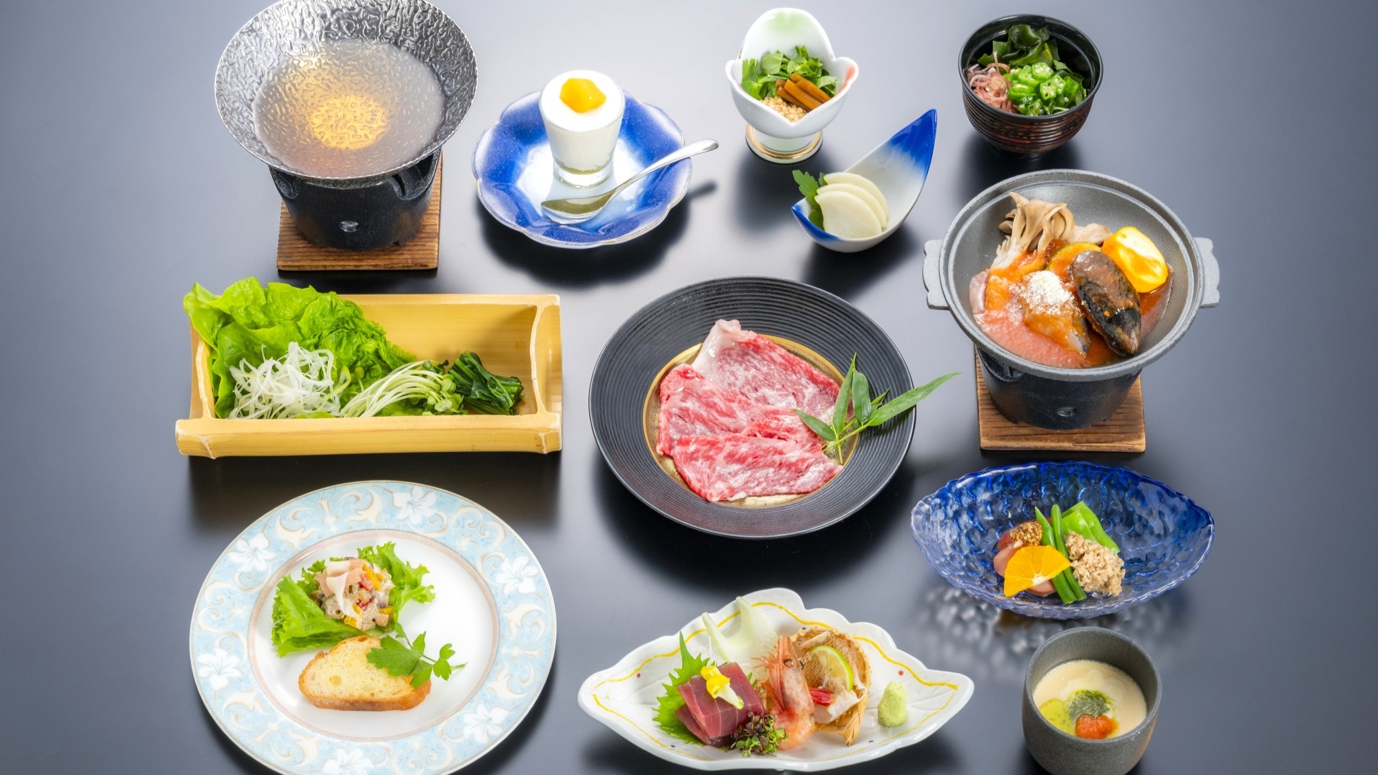 2025年_夏の花会席(一例)