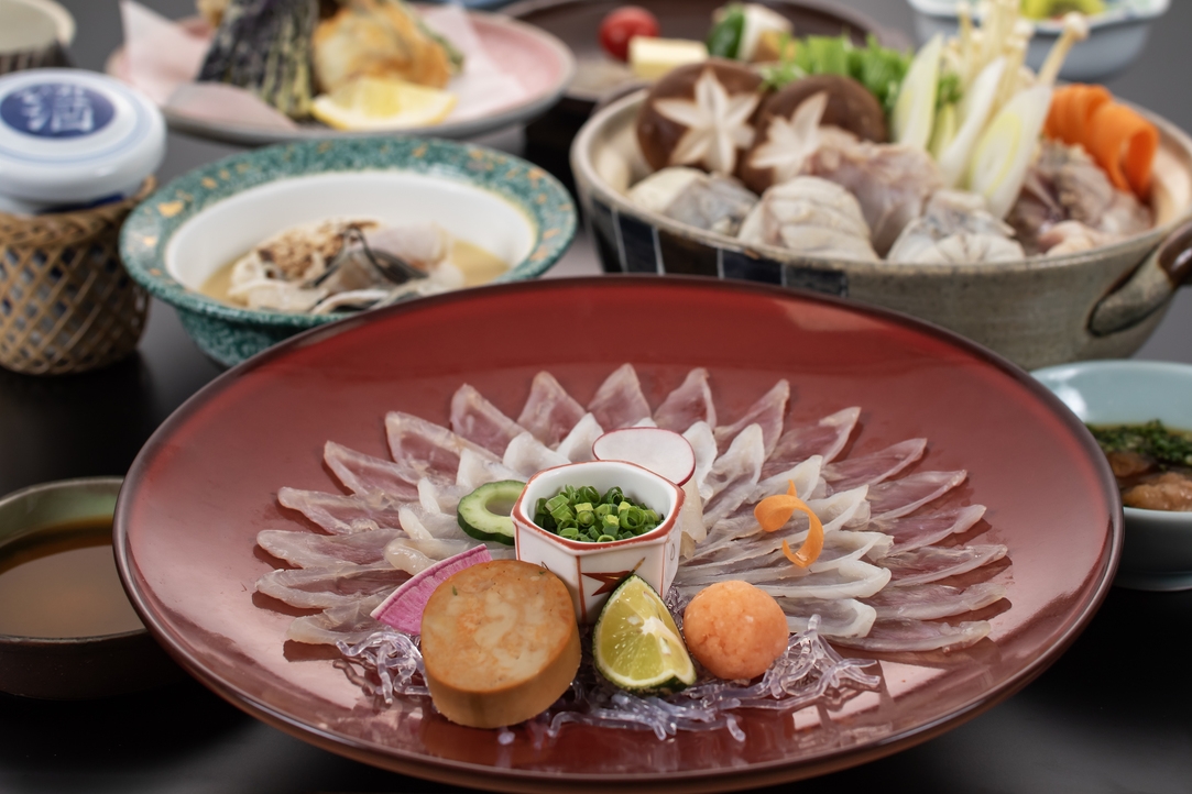 【冬のグルメコース】庄内浜天然ふぐコース