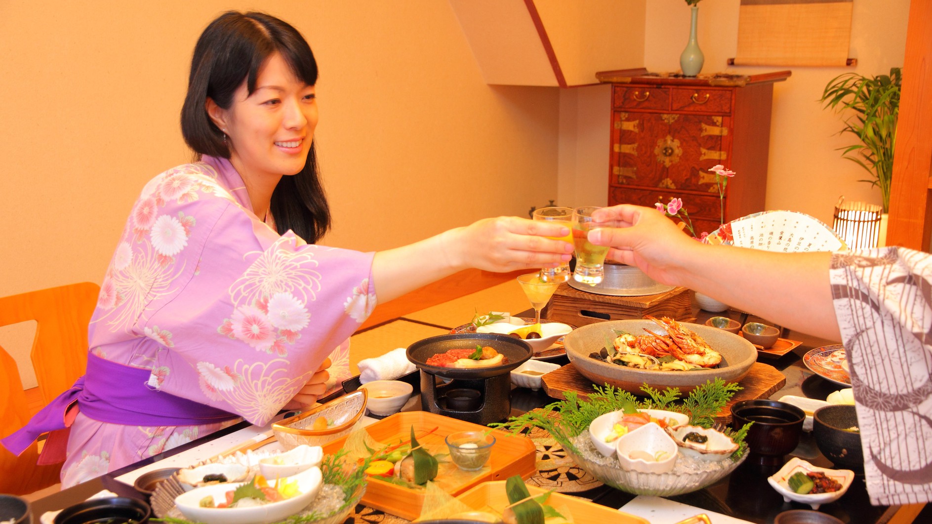 【旨味】伊豆の三大味覚とあわび踊焼きを堪能！