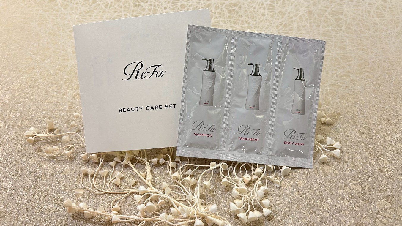 【自分への特別なご褒美を】話題のReFaアメニティセット付き＜無料朝食＞