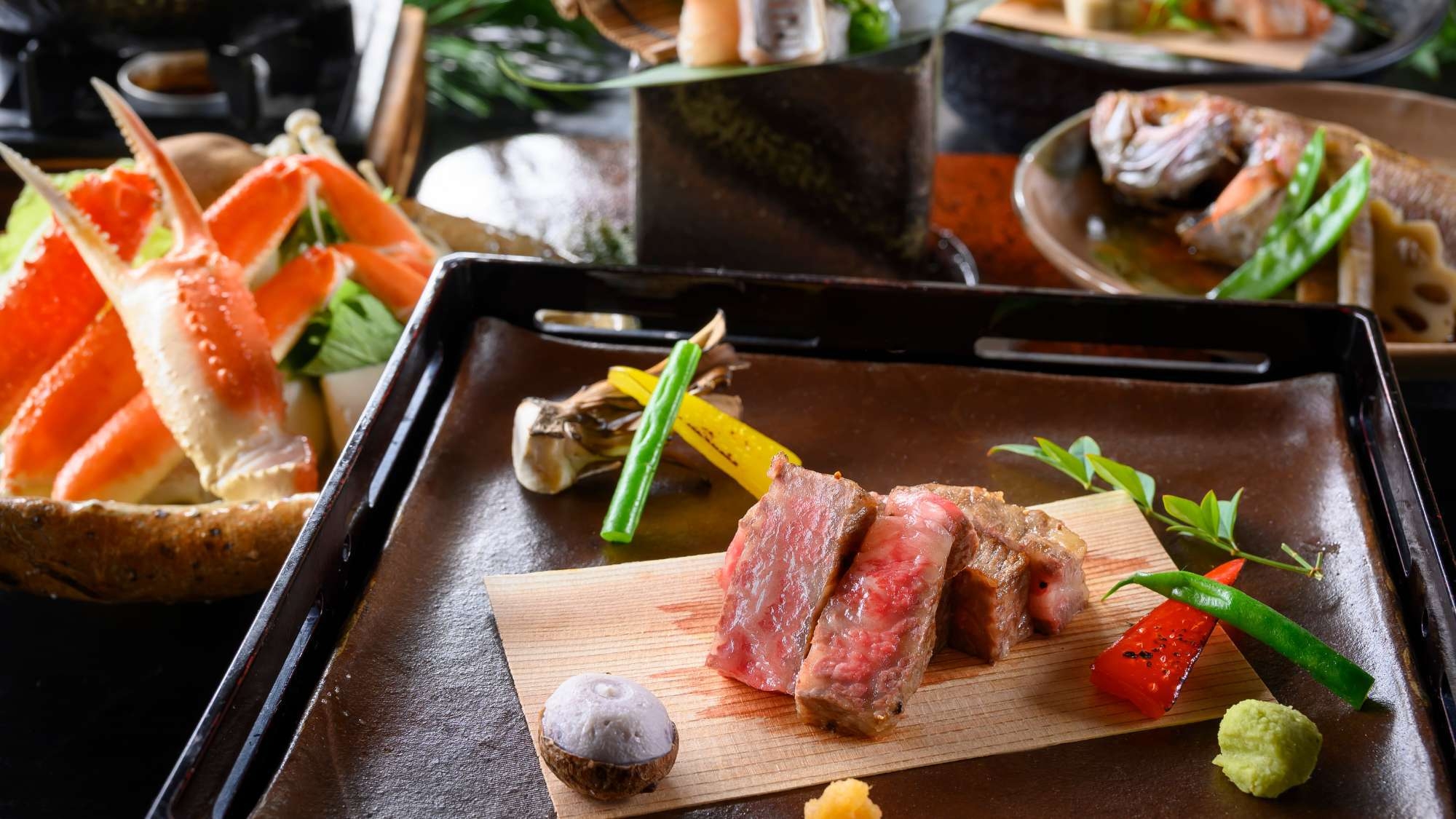 【秋冬SALE】山陰の美食を味わうメイン料理をチョイス＜プレミアム味覚会席＞