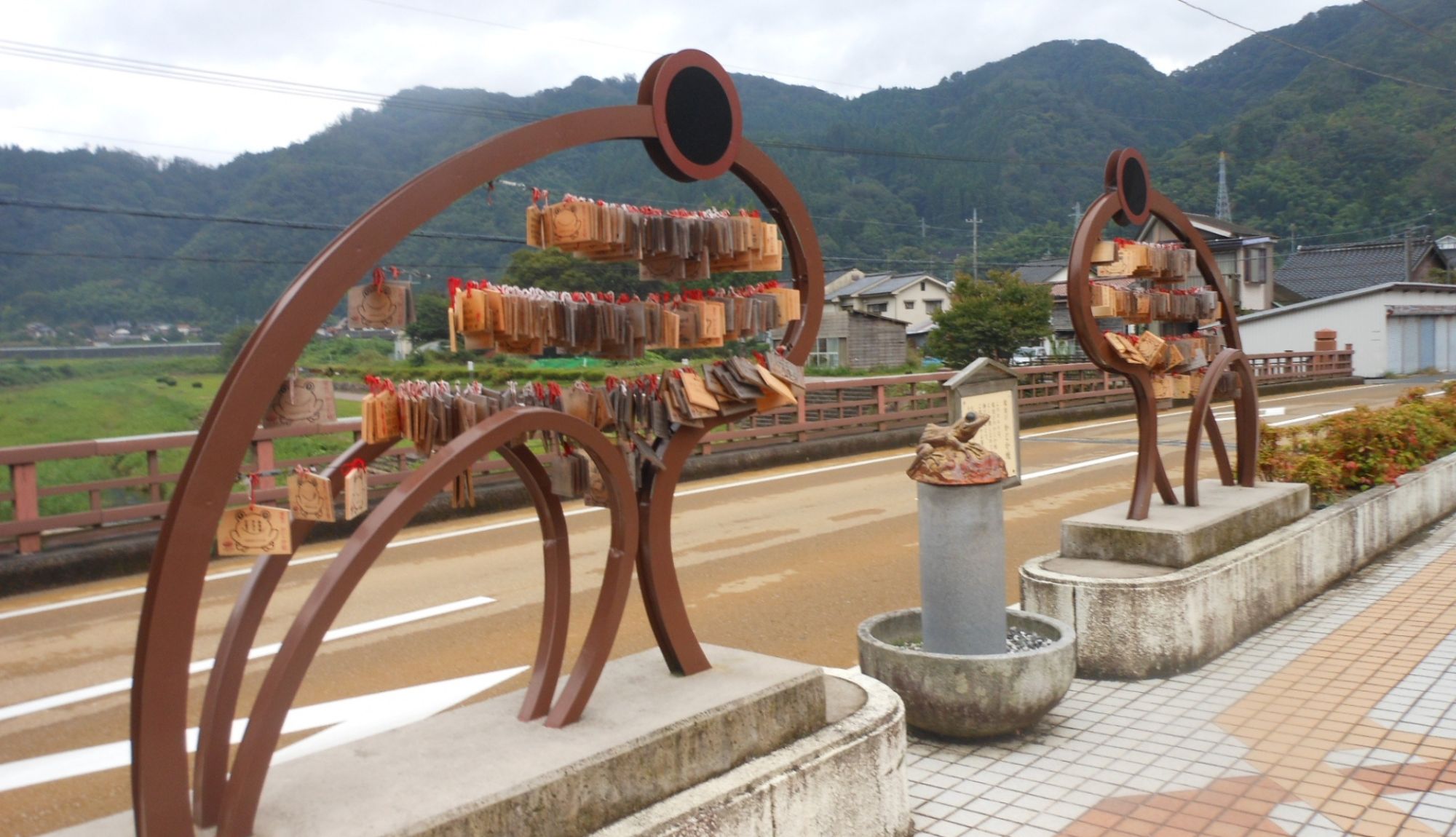 ◆かじか絵馬◆願い事が叶うんだとか♪三朝温泉のホットスポット!大切な人と・・