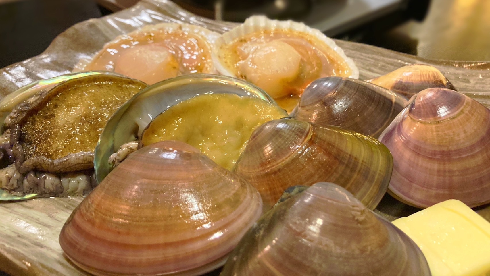 Sプラン☆浜焼食べ放題☆鮑・蛤・帆立☆九十九里海鮮満喫＜1泊2食・伊勢海老付＞