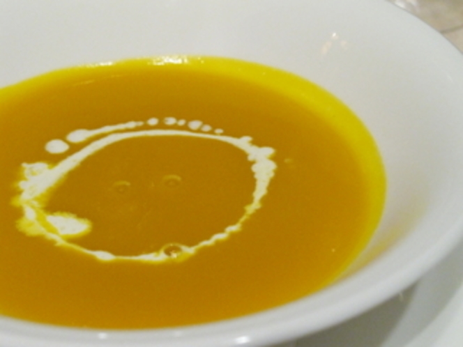 素材の味の美味しいスープ