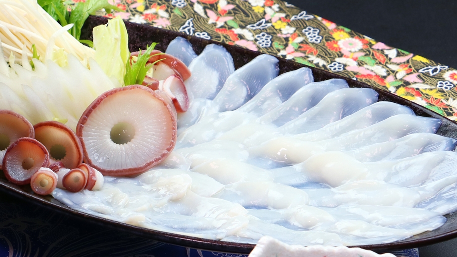 ★≪鮮度命・タコしゃぶ≫ぷりっぷり食感がやみつき！贅沢タコしゃぶ♪あっぱれ佐渡沖食材クオリティー！